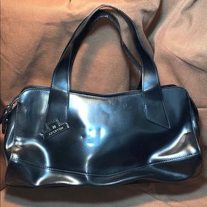 Cromia patent leather classic satchel superb craft